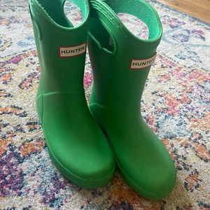 Size 11 GUC Green Hunter Boots